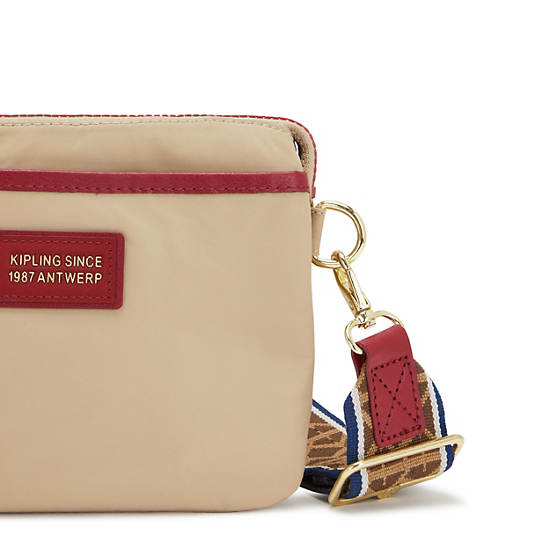 Kipling Riri Mode Crossbodytassen Beige | BE 1218WN